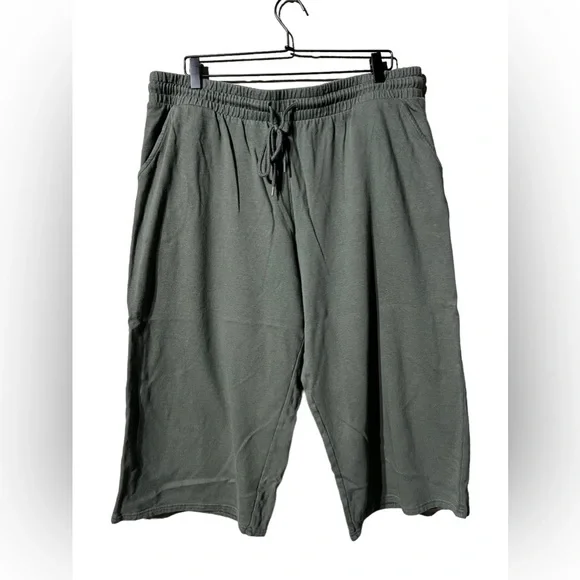 Terra Sky Pull On Knit Capris Walmart Terra Sky Pants Terra Sky